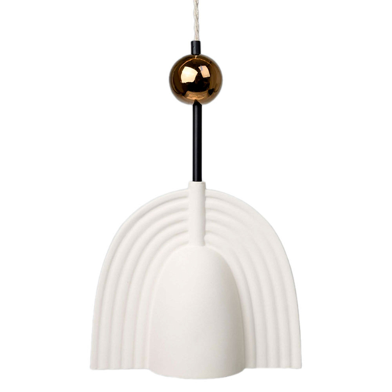 Подвесной светильник MOROSHKA one [white] Белый Бронза в Саратове | Loft Concept 