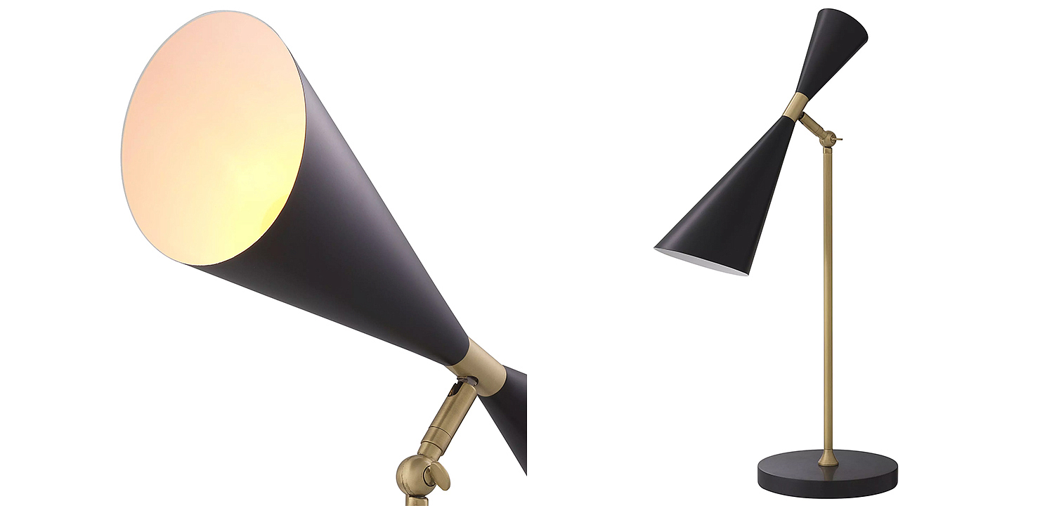 Настольная лампа Eichholtz Desk Lamp Milos Настольная лампа Eichholtz Desk Lamp Milos - Loft-Concept в Саратове