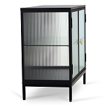 Сервант двухдверный с рифленым стеклом The Keeper варинант исполнения - 2 | Loft Concept в Саратове