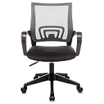 Офисное кресло с основанием из черного пластика Desk chairs Grey варинант исполнения - 3 | Loft Concept в Саратове