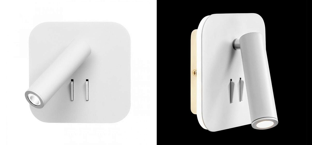 Бра Chelsom WALL LED DOCK White Square Бра Chelsom WALL LED DOCK White Square - Loft-Concept в Саратове