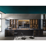 Кухонный гарнитур из массива дуба и камня Ratio Dada Engenereed варинант исполнения - 19 | Loft Concept в Саратове