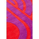 Дизайнерский ковер розовый Poltronova Sofo Rosancio Rug варинант исполнения - 3 | Loft Concept в Саратове