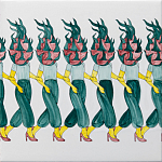 Плитка дизайнерская Фруктовый лес варинант исполнения - 2 | Loft Concept в Саратове