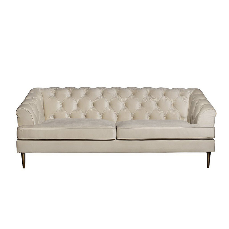 Anthropologie Velvet Cadwyn Sofa Диван ivory ( слоновая кость ) Anthropologie Velvet Cadwyn Sofa Диван ivory ( слоновая кость ) в Саратове | Loft Concept