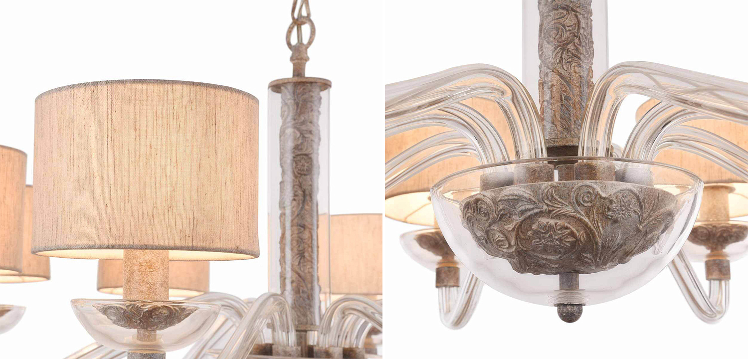 Люстра Sabella Light Chandelier 8 lamp Люстра Sabella Light Chandelier 8 lamp - Loft-Concept в Саратове