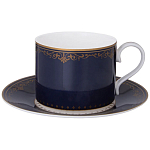 Чайный набор из фарфора синий на 6 персон 12 предметов 300 мл Porcelain Horse Set  варинант исполнения - 1 | Loft Concept в Саратове