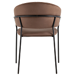 Стул в велюре коричневого цвета Horizon варинант исполнения - 4 | Loft Concept в Саратове