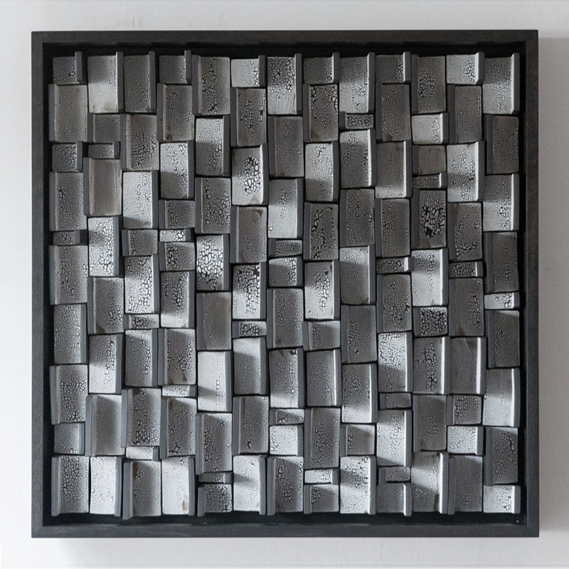 Абстрактное Объемное Панно Industrial panel Travers Coals Серый Абстрактное Объемное Панно Industrial panel Travers Coals Серый в Саратове | Loft Concept