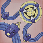 Плитка дизайнерская с узором Дива варинант исполнения - 3 | Loft Concept в Саратове