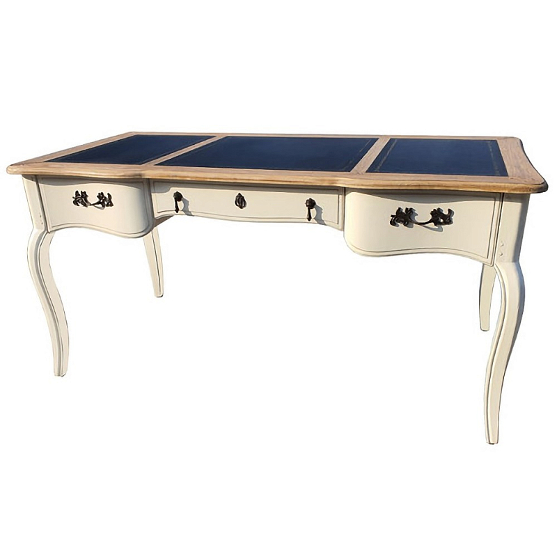 Письменный стол в стиле прованс Eulalie Montmartre Provence Desk Белый Черный Древесина Письменный стол в стиле прованс Eulalie Montmartre Provence Desk Белый Черный Древесина в Саратове | Loft Concept