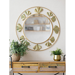 Зеркало настенное в металлическом обрамлении Mirror Golden Portal варинант исполнения - 3 | Loft Concept в Саратове