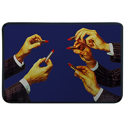 Ковер для прихожей и ванной Seletti Lipstick Rug