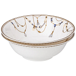 Сервиз обеденный из фарфора с изображением лошадей на 6 персон 23 предмета Porcelain Horse Set варинант исполнения - 4 | Loft Concept в Саратове