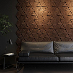 Гипсовая 3D панель с принтографией PM-50 варинант исполнения - 2 | Loft Concept в Саратове