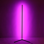 Торшер черного цвета на угловом основании Arteriors варинант исполнения - 3 | Loft Concept в Саратове