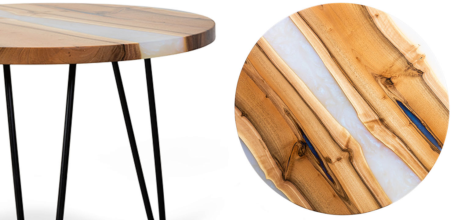 Приставной стол Side Table River Collection Приставной стол Side Table River Collection - Loft-Concept в Саратове
