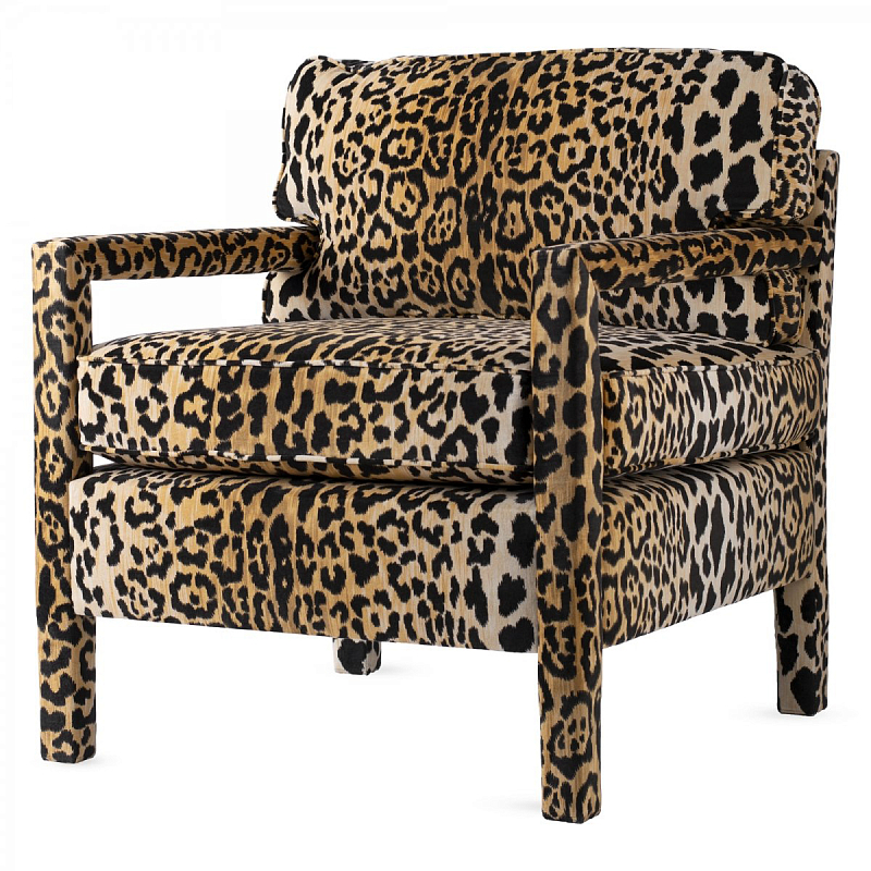 Кресло Leopard Parsons Chair Мульти в Саратове | Loft Concept 