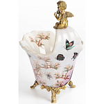 Фарфоровая чаша с золотым ангелом Suhary варинант исполнения - 4 | Loft Concept в Саратове