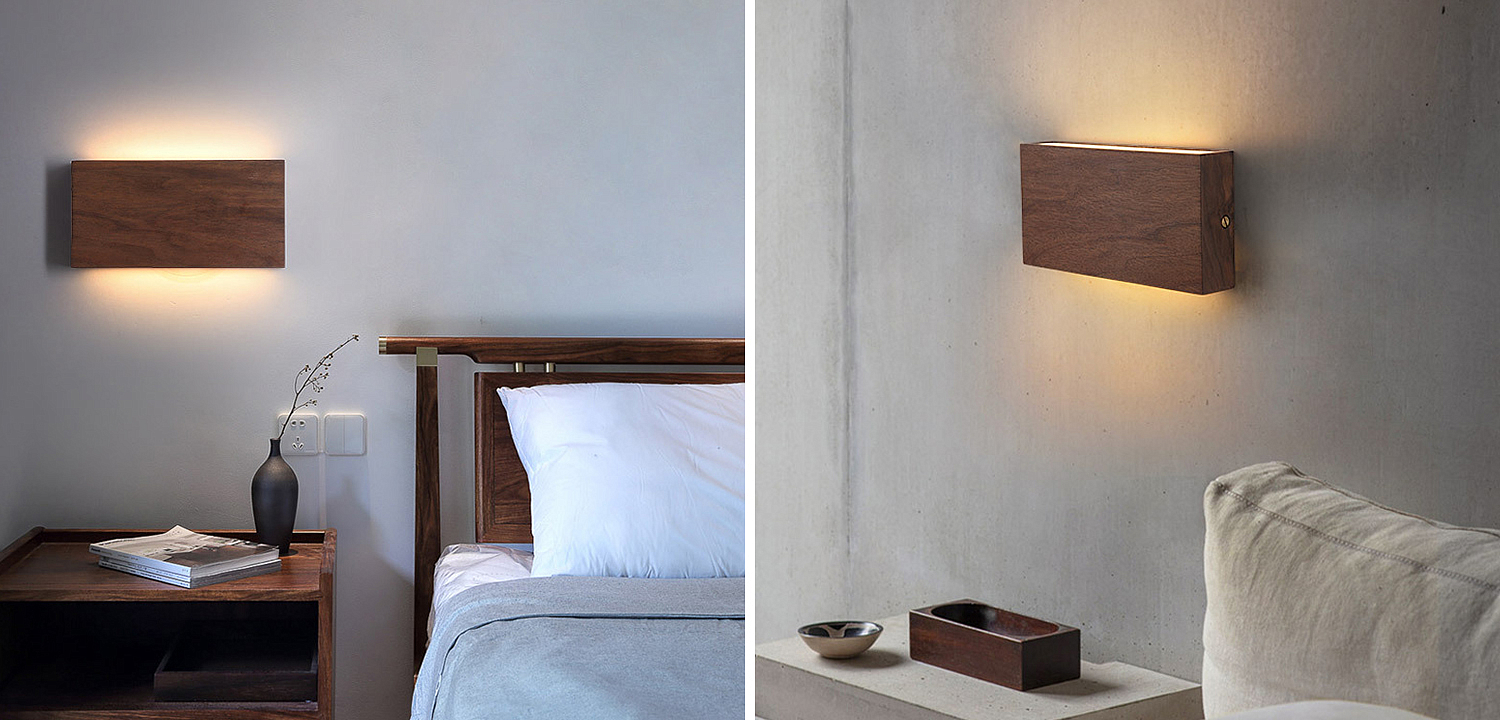 Wall Lamp Retro Square Fixtures Led Up and Down Бра Темное дерево Wall Lamp Retro Square Fixtures Led Up and Down Бра Темное дерево - Loft-Concept в Саратове