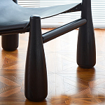 Кресло черно-белое со съемными подушками Celebrity варинант исполнения - 5 | Loft Concept в Саратове