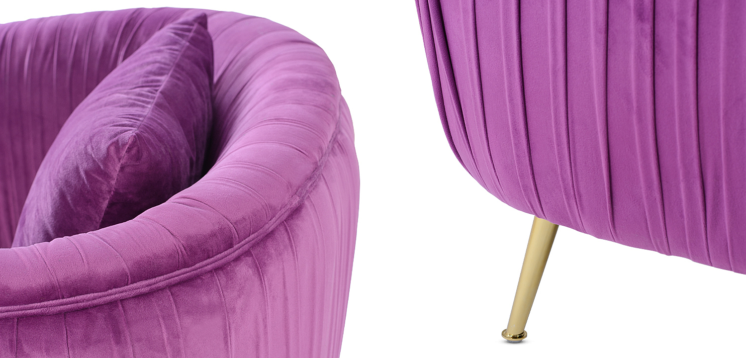 Кресло SOUFFLE CHAIR purple Кресло SOUFFLE CHAIR purple - Loft-Concept в Саратове