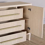 Буфет Primo с тремя ящиками и двумя фасадами Светлый дуб варинант исполнения - 6 | Loft Concept в Саратове