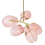 Дизайнерский Светильник Lilly Pink Tulip Lamp розовый плафон  варинант исполнения - 1 | Loft Concept в Саратове