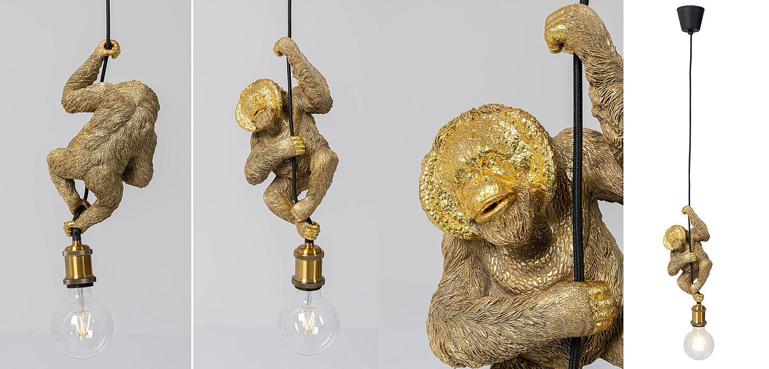 Подвесной светильник Орангутанг Golden Orangutan Подвесной светильник Орангутанг Golden Orangutan - Loft-Concept в Саратове