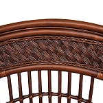 Барный стул из ротанга Eloise коричневый варинант исполнения - 6 | Loft Concept в Саратове