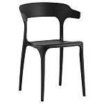 Черный стул из прочного PP-пластика JORIS варинант исполнения - 1 | Loft Concept в Саратове