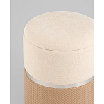 Пуф Mauldine с ящиком бежевый с экокожей варинант исполнения - 3 | Loft Concept в Саратове