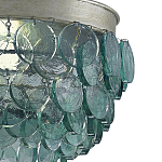 Потолочный светильник с каскадом из круглых декоративных элементов Harmony of Light варинант исполнения - 1 | Loft Concept в Саратове