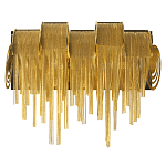 Бра с металлическими дугами и цепочками 33 см Atlantis Chain варинант исполнения - 9 | Loft Concept в Саратове