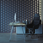 Гипсовая 3D Панель DRAGON SCALE - A варинант исполнения - 2 | Loft Concept в Саратове