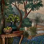 Обои ручная роспись Hill Country Scenic Special Colourway on scenic paper варинант исполнения - 5 | Loft Concept в Саратове