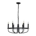 Люстра круглая с 6-ю лампами Kichler варинант исполнения - 8 | Loft Concept в Саратове