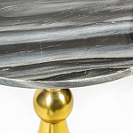 Кофейный столик с мраморной столешницей Sleeve Arabia варинант исполнения - 3 | Loft Concept в Саратове