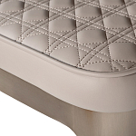 Стул барный светло-серый из экокожи Spectacular High Bar Stool варинант исполнения - 4 | Loft Concept в Саратове