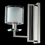 Бра с геометрическим каркасом из металла и цилиндрическим стеклянным плафоном Laurent варинант исполнения - 3 | Loft Concept в Саратове