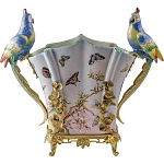 Ваза фарфоровая с попугаями Ferra варинант исполнения - 1 | Loft Concept в Саратове