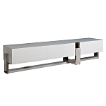 Тумба под телевизор со стеклянным фасадом Modern TumbvTV варинант исполнения - 1 | Loft Concept в Саратове