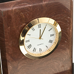 Настольный письменный набор из лемезита и змеевика с часами Royal Accessory варинант исполнения - 4 | Loft Concept в Саратове