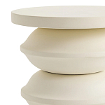 Фигурный приставной столик кремового цвета  AMORPHOUS варинант исполнения - 2 | Loft Concept в Саратове