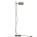 Торшер с плафоном из перфорированного металла Elledge Floor Lamp варинант исполнения - 1 | Loft Concept в Саратове