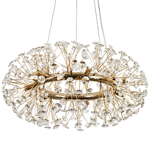 Круглая подвесная люстра Crystal Dandelions Chandelier