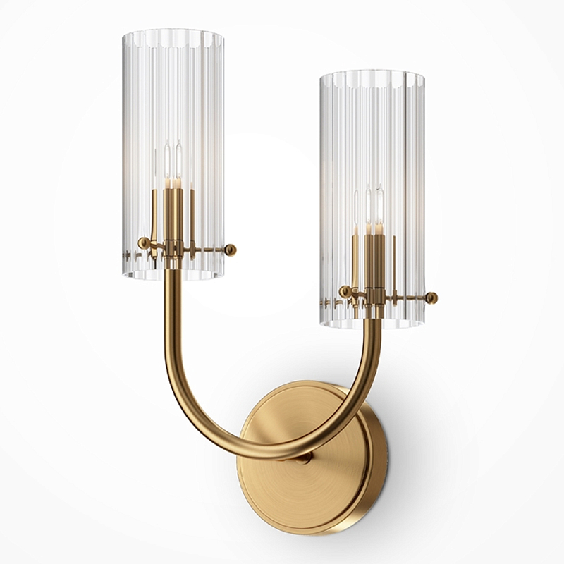 Бра Laur Whooper Латунь в Саратове | Loft Concept 