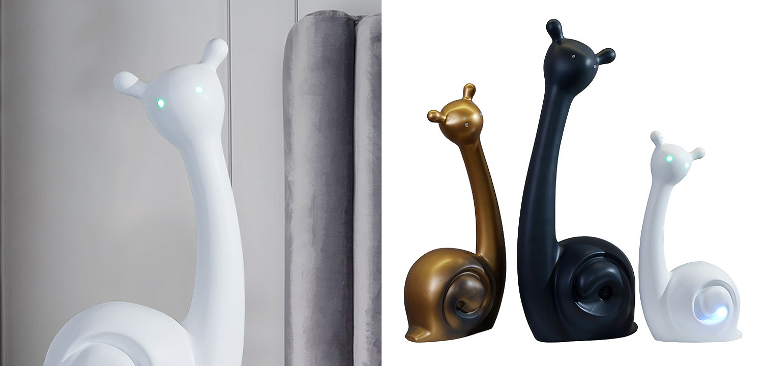 Настольная лампа в виде улитки Snail Lamp Настольная лампа в виде улитки Snail Lamp - Loft-Concept в Саратове