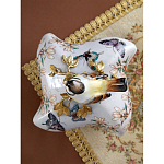 Шкатулка фиолетового цвета с рисунком бабочек и крышкой с фигуркой птицы на ветке Eden Garden варинант исполнения - 9 | Loft Concept в Саратове