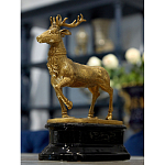 Держатель для книг в виде оленя из фарфора и бронзы Eden Garden porcelain and bronze варинант исполнения - 3 | Loft Concept в Саратове